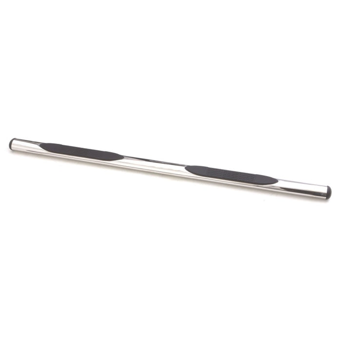 Lund 10-17 Dodge Ram 2500 Crew Cab 4in. Oval Straight SS Nerf Bars - Polished - Bull Strap