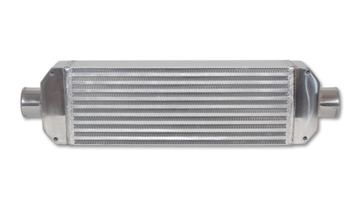 Vibrant Air-to-Air IC Assy complete w/ end tanks core size 18in Wx6.5in Hx3.25in thick 2.5in in/out - Bull Strap