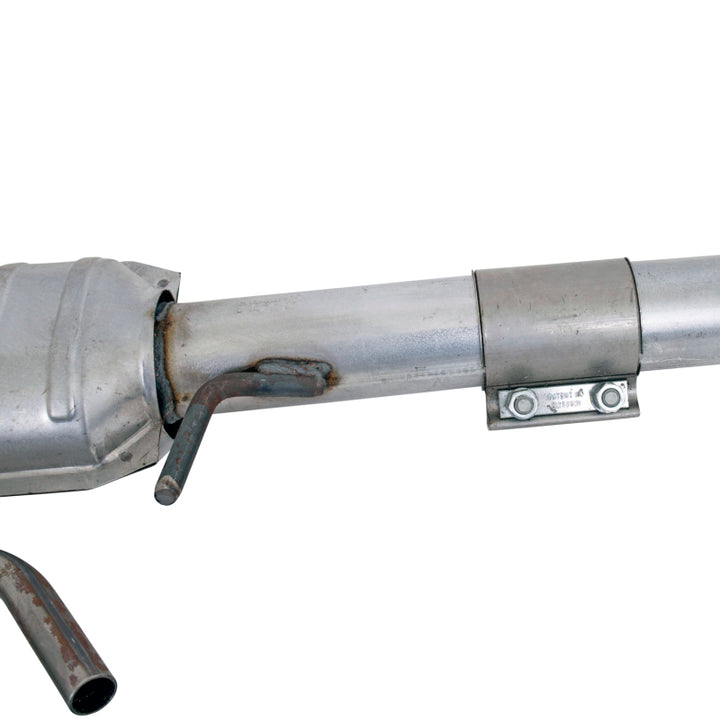 BBK 86-93 Mustang 5.0 High Flow X Pipe With Catalytic Converters - 2-1/2 - Bull Strap