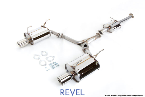 Revel Medallion Touring-S Catback Exhaust - Dual Muffler 00-05 Honda S2000 - Bull Strap