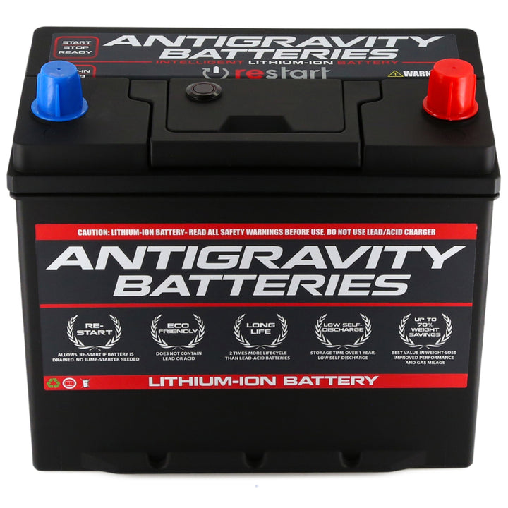 Antigravity Group 51R Lithium Car Battery w/Re-Start - Bull Strap