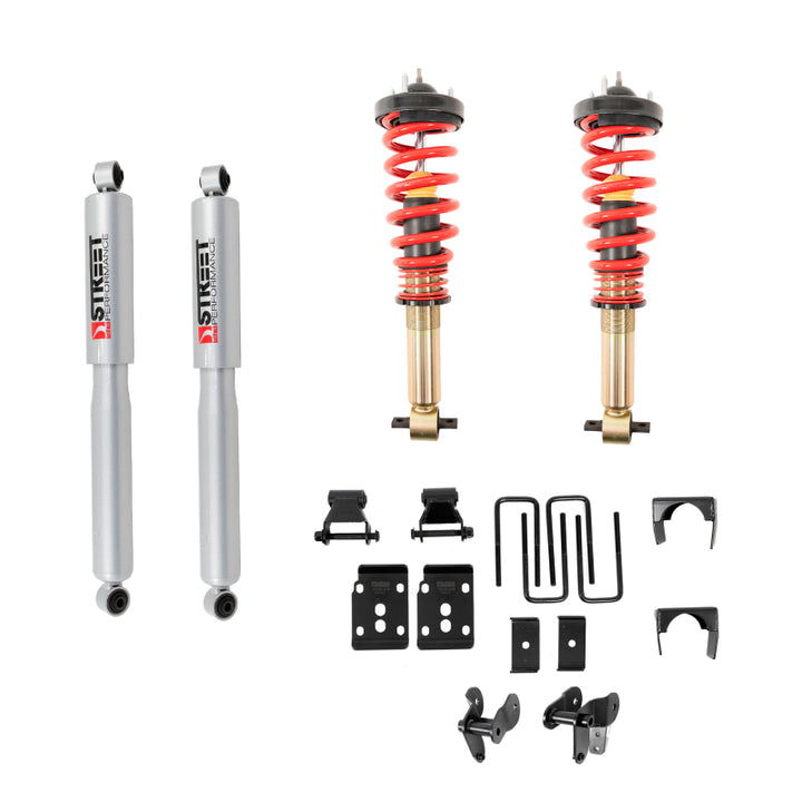 Belltech 2021+ Ford F-150 4WD Performance Coilover Kit - Bull Strap