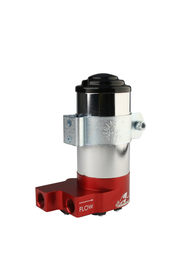 Aeromotive SS Series Billet (14 PSI) Carbureted Fuel Pump - 3/8in NPT Ports - Bull Strap