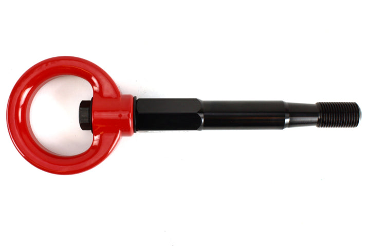 PERRIN 15-17 Subaru WRX & STI / 13-17 Crosstrek / 12-16 Impreza Tow Hook Kit (Front) - Red - Bull Strap
