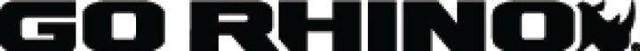 Go Rhino RHINO Bed Bar - Kickers - Black - Bull Strap
