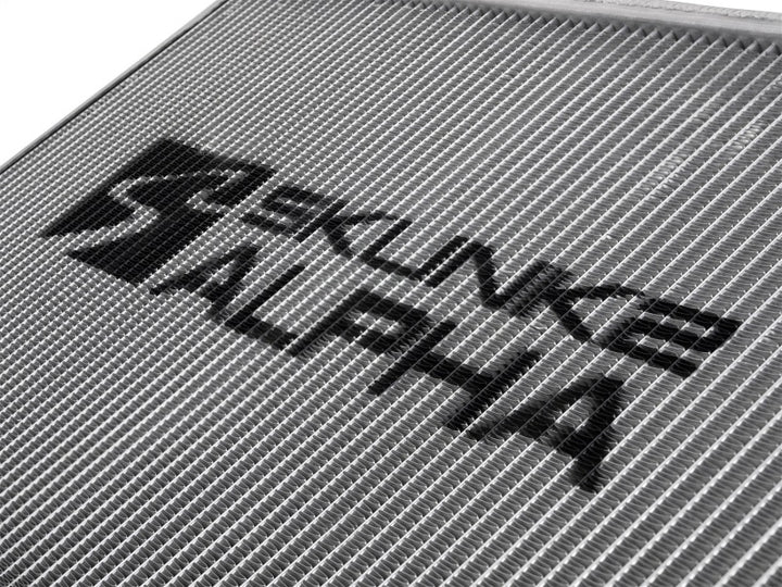 Skunk2 Alpha Series 06-11 Honda Civic SI Radiator (Dual Core) - Bull Strap