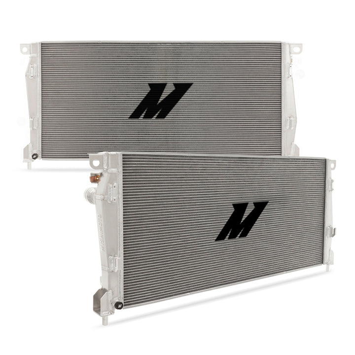 Mishimoto 2021+ Ford Bronco 2.3L/2.7L Performance Aluminum Radiator - Bull Strap