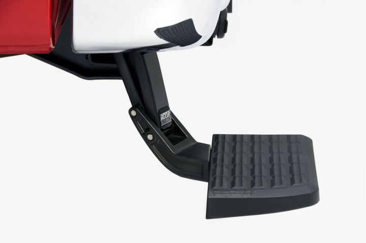 AMP Research 1999-2016 Ford F-250/350/450 BedStep - Black - Bull Strap