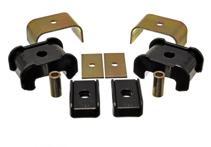 Energy Suspension Transmission Mounts - Black - Bull Strap