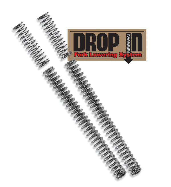 Progressive 10-2004 Drop In Fork Lowering Kit - Bull Strap