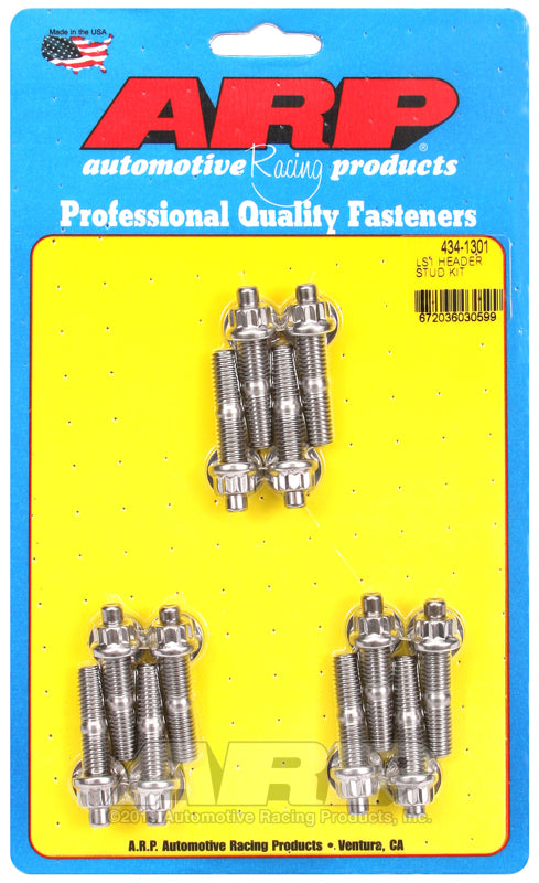 ARP Chevy LS1 Header Stud Kit - Bull Strap