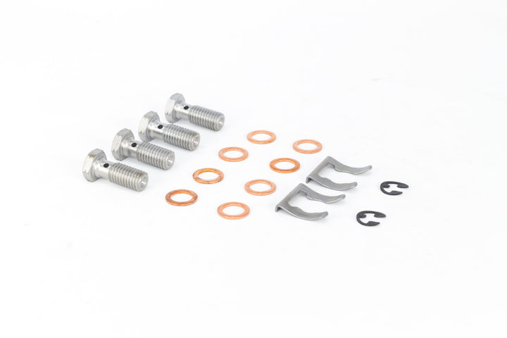 Goodridge 15-17 Ford Mustang GT Stainless Steel Brake Line Kit - Bull Strap