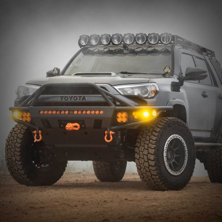 KC HiLiTES 6in. Light Shield for Gravity Pro6 LED Lights (Single) - Clear - Bull Strap