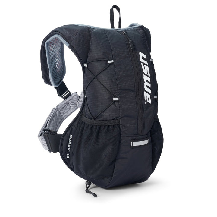 USWE Nordic Winter Hydration Pack 10L - Carbon Black - Bull Strap