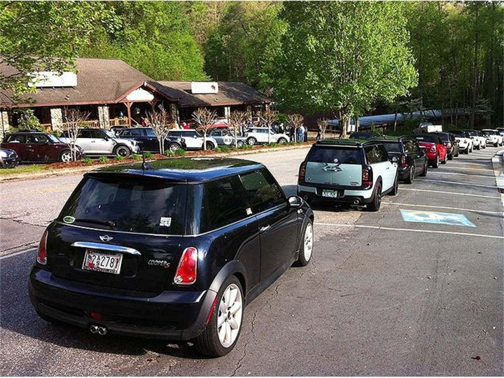 Spyder Mini Cooper 02-06/Cooper Convertibles 05-08 Euro Style Tail Lights Black ALT-YD-MC02-BK - Bull Strap