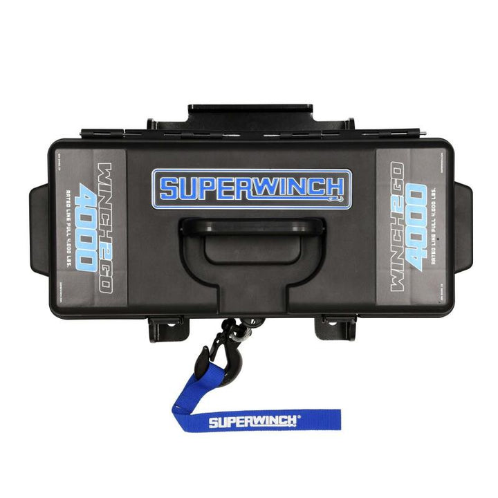 Superwinch 4000 LBS 12V DC 3/16in x 50ft Steel Rope Winch2Go Steel Rope - Bull Strap