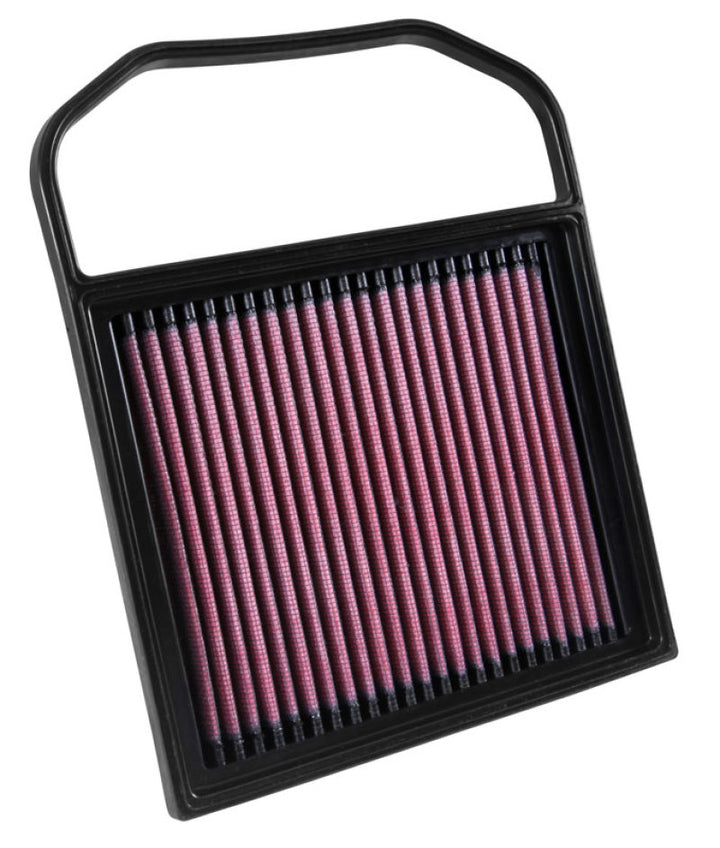 K&N Replacement Air Filter for 15-16 Mercedes Benz C400 3.0L / E320 / GL450 / ML400 (2 Required) - Bull Strap