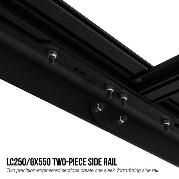 KC HiLiTES 24-25 Toyota Land Cruiser/Lexus GX 550 Platform One Roof Rack - Bull Strap