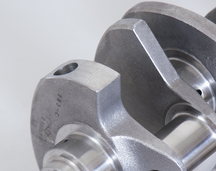 Eagle Chevrolet 383 2 Pc 3.750in Stroke External Balance Cast Crankshaft - Bull Strap