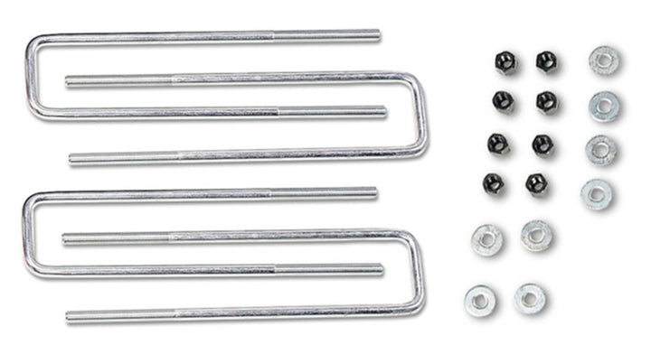 Tuff Country 94-02 Dodge Ram 2500 4wd w/Contact Overloads (Lifted w/5.5in Blocks) Rear Axle U-Bolts - Bull Strap