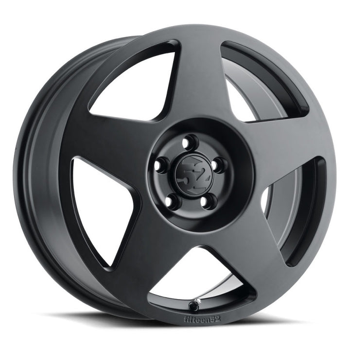 fifteen52 Tarmac 18x8.5 5x112 45mm ET 66.56mm Center Bore Asphalt Black Wheel - Bull Strap