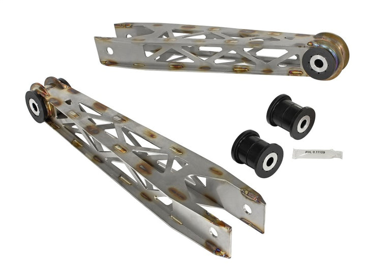 aFe Control PFADT Series Rear Tie Rods/Trailing Arms Package 10-14 Chevrolet Camaro - Bull Strap