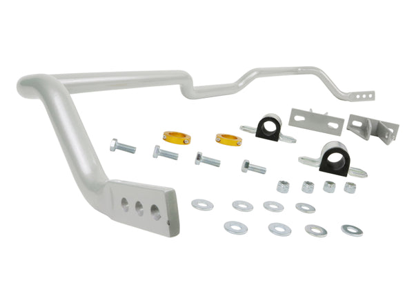Whiteline 1/12/97 Mitsubishi Lancer Evo 4/5/6 / 1/02-6/08 Evo 7/8/9 Rear 26mm XX H/Duty Adj Sway Bar - Bull Strap