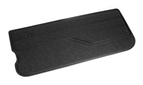 Omix Door Panel Right Charcoal- 82-95 CJ & Wrangler - Bull Strap