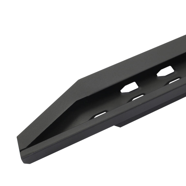 Go Rhino RB20 Slim Running Boards - Universal 80in. - Tex. Blk - Bull Strap