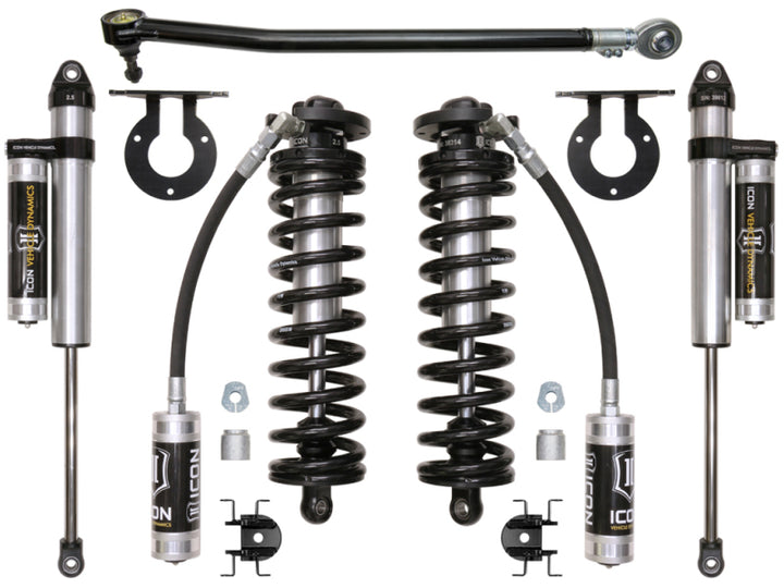 ICON 2017+ Ford F-250/F-350 2.5-3in Stage 3 Coilover Conversion System - Bull Strap