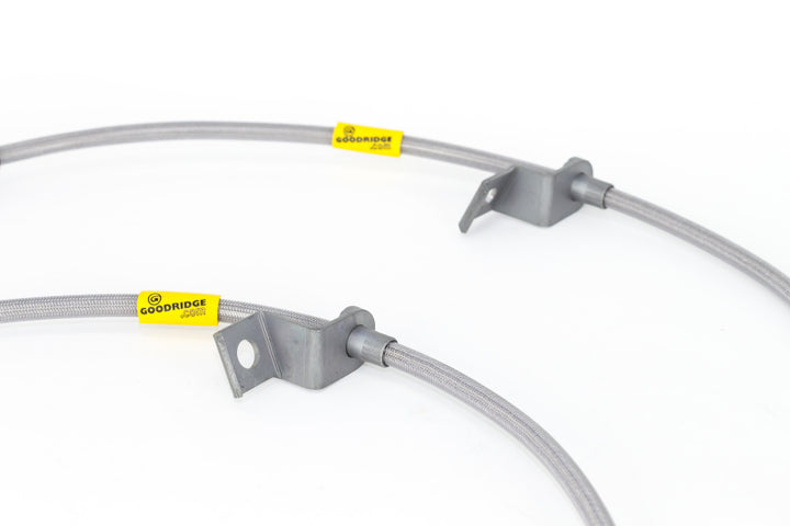 Goodridge 05-14 Ford Mustang (w/ABS) Stainless Steel Brake Line Kit - Bull Strap