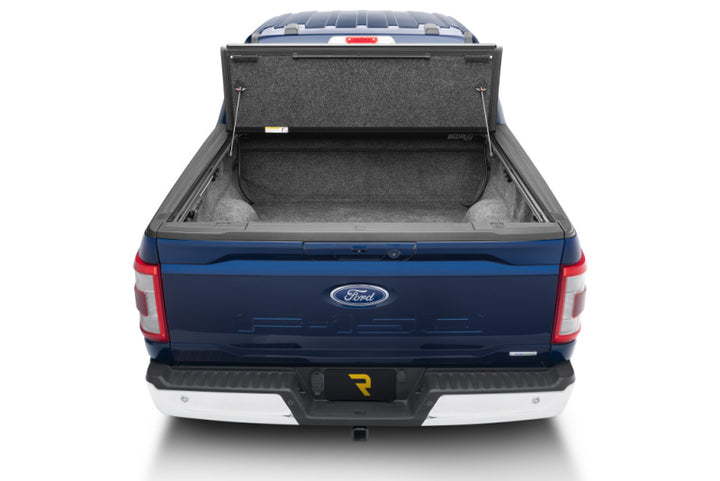 UnderCover 2021+ Ford F-150 Crew Cab 5.5ft Ultra Flex Bed Cover - Bull Strap