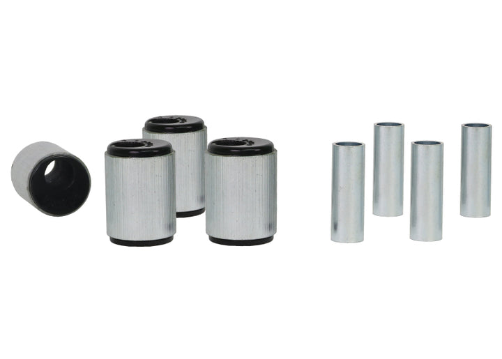 Whiteline Plus 10/89-12/97 Mazda Miata NA/MX5 NA Front Control Arm - Upper Inner Bushing Kit - Bull Strap