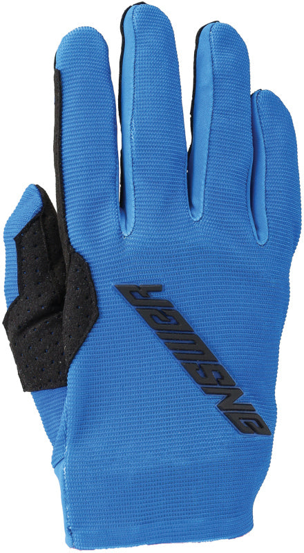 Answer 25 Aerlite Gloves Blue/Black - Large - Bull Strap