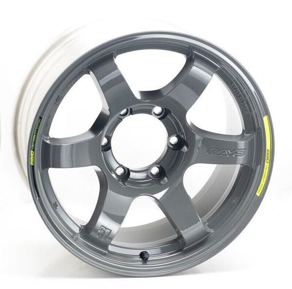 Gram Lights 57DR-X 17x8.5 +00 6-139.7 Arms Gray Wheel - Bull Strap