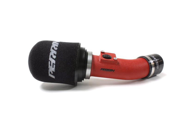 PERRIN 02-07 Subaru WRX/STi / 04-08 Forester XT Short Ram Intake - Red - Bull Strap
