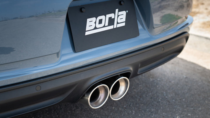 Borla 17-22 Porsche Cayman/Boxster 718 2.0L 4 Cyl. AT/MT RWD 2DR 2.25in S-Type Exhaust - Bull Strap