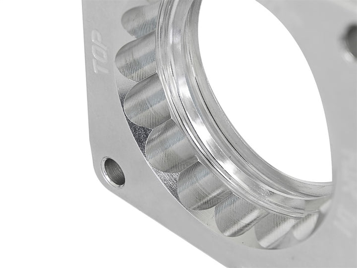 aFe Silver Bullet Throttle Body Spacer 03-06 Nissan 350Z V6 3.5L (VQ35DE) - Bull Strap