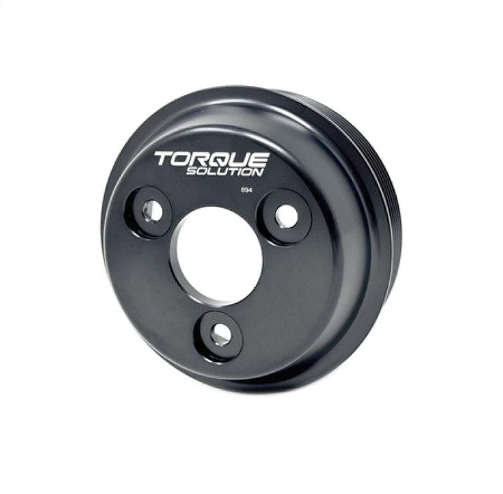 Torque Solution Subaru FA24 / FB25 Engines Water Pump Pulley - Bull Strap
