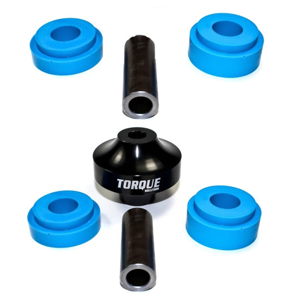 Torque Solution Solid Differential Bushing w/ Urethane Inserts: Mitsubishi Evolution X MR & GSR 08+ - Bull Strap