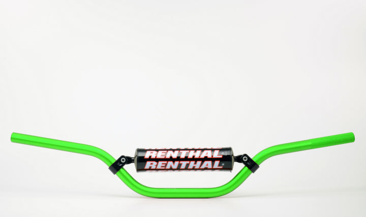 Renthal RC Mini / 85 cc. 7/8 in. Handlebar - Mini Green - Bull Strap