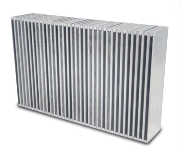 Vibrant Vertical Flow Intercooler Core 24in. W x 12in. H x 3.5in. Thick - Bull Strap