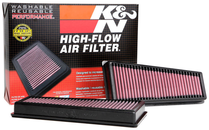 K&N 17-20 Mercedes Benz E63 V8-4.0L F/I Replacement Drop In Air Filter - Bull Strap