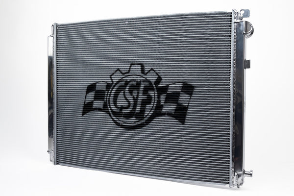 CSF 2020+ Toyota A90/A91 GR Supra / 2019+ BMW Z4 (2.0/3.0L) / 19-21 BMW G2X All-Aluminum Radiator - Bull Strap