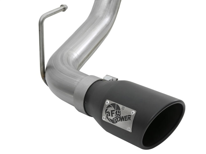 aFe MACH Force-Xp 2-1/2in 304 SS Cat-Back Exhaust w/Black Tips 2016+ Toyota Tacoma L4-2.7L / V6-3.5L - Bull Strap