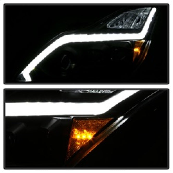 xTune Infiniti G37 Coupe (non-AFS) 08-15 Projector Headlights - Black PRO-JH-IG3708-2D-LB-BK - Bull Strap