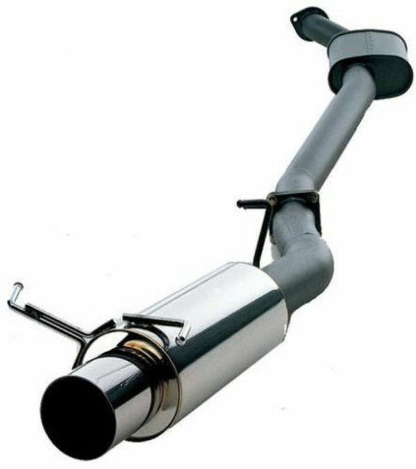HKS 03-06 Evo Hi-Power Exhaust (mild Steel) - Bull Strap