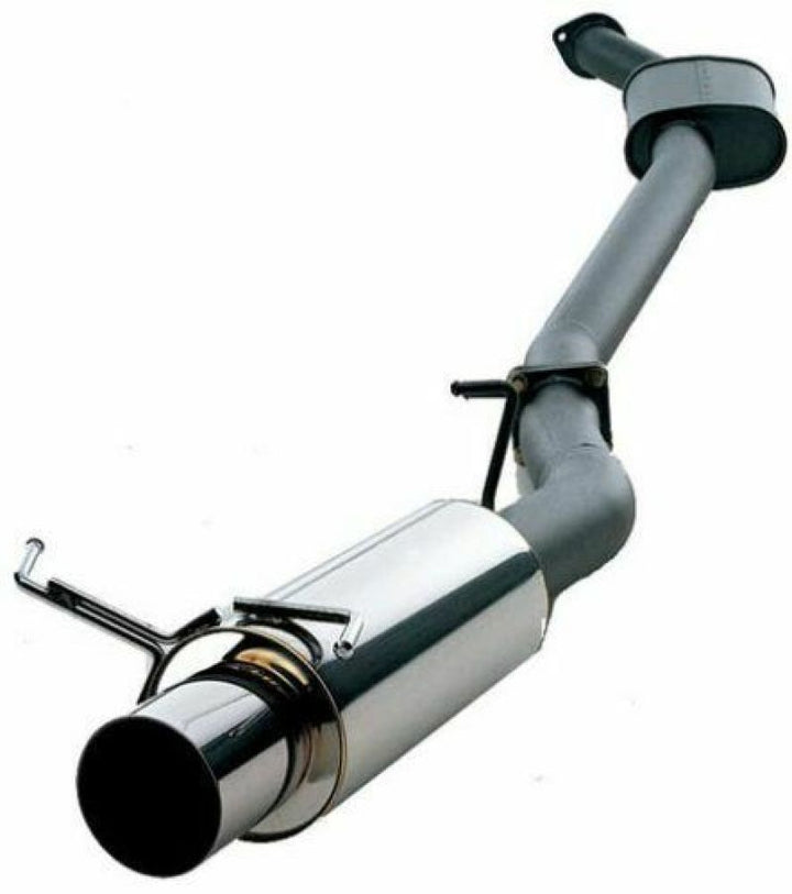HKS 03-06 Evo Hi-Power Exhaust (mild Steel) - Bull Strap