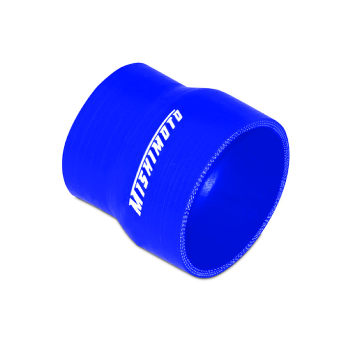 Mishimoto 2.5 to 3.0 Inch Blue Transition Coupler - Bull Strap