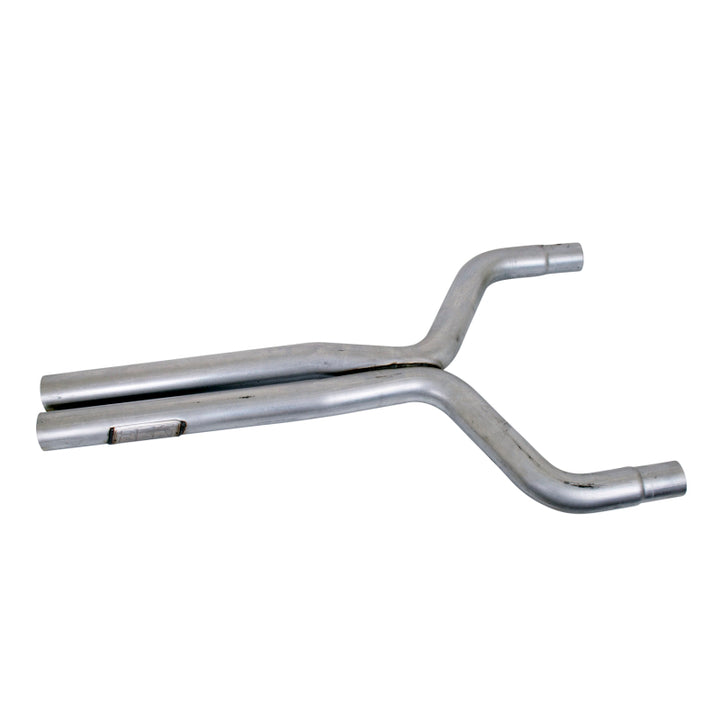 BBK 10-15 Camaro LS3 High Flow After Cat X Pipe - 2-3/4 - Bull Strap